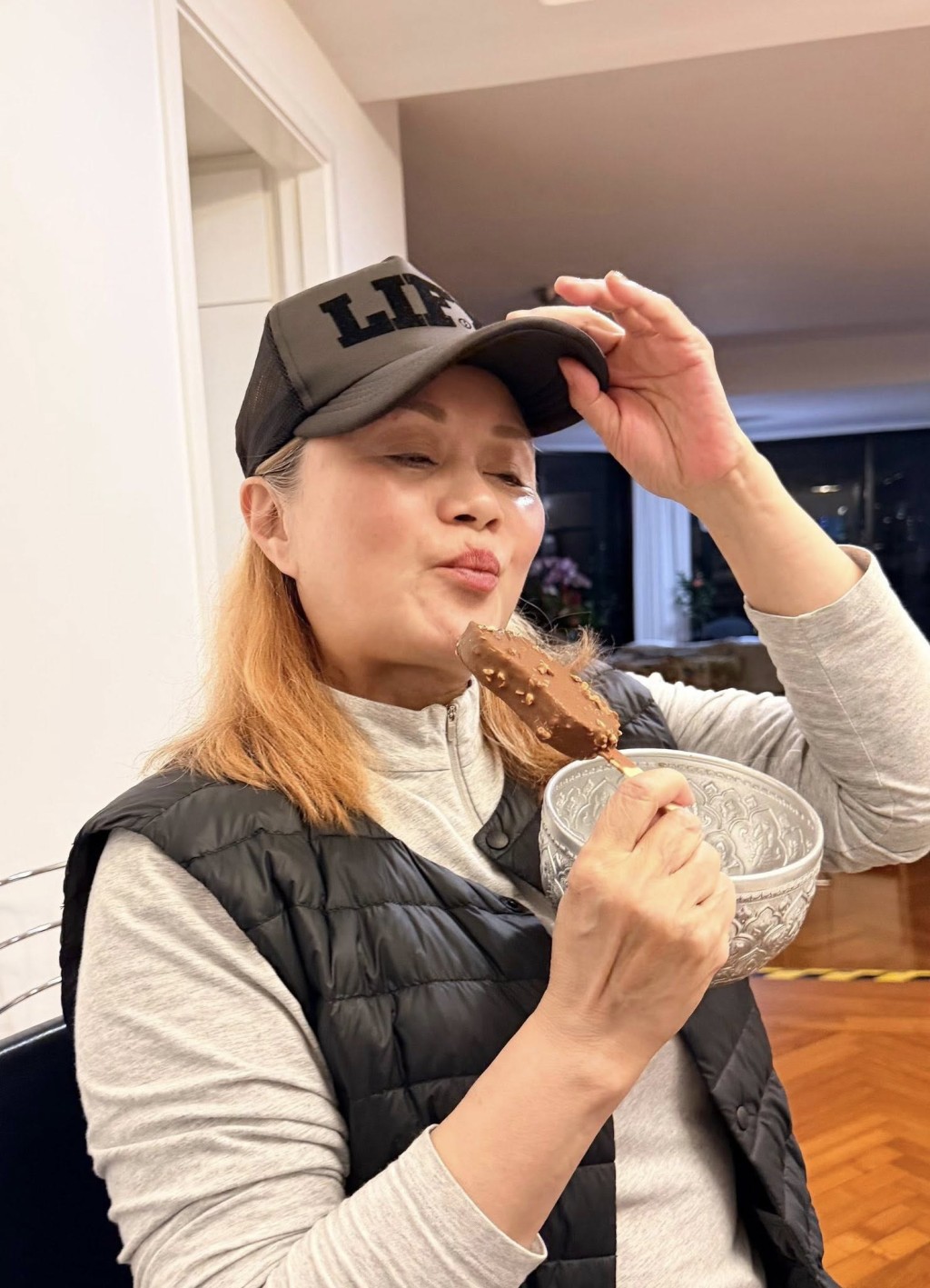 林建明沒有特別戒口。
