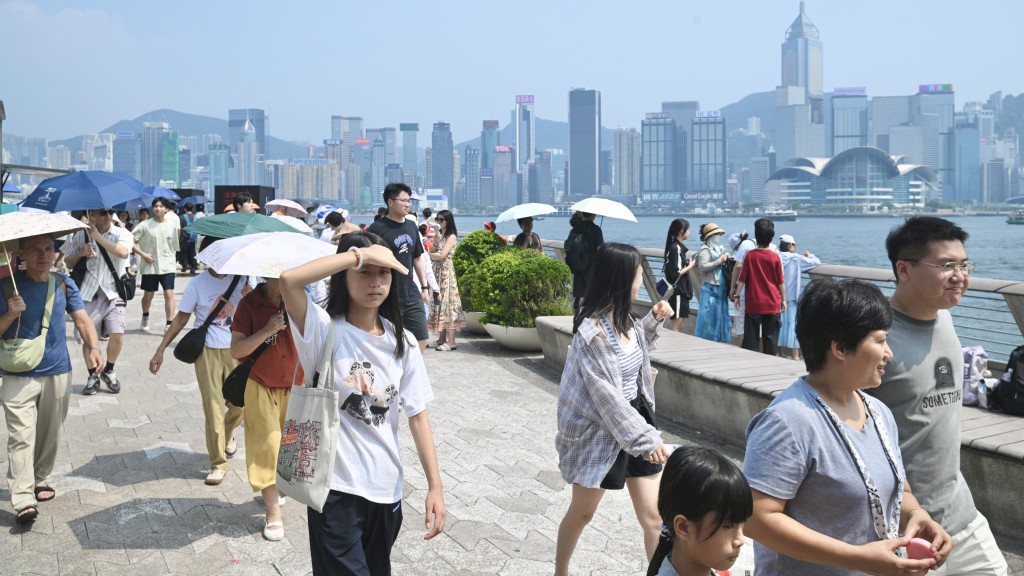 香港天文台錄得36.9度 創1884年有紀錄以來最高溫