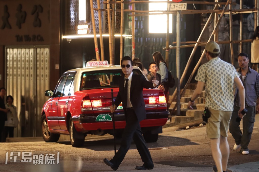甄子丹自導自演失明殺手,其作品《CAINE》七月在港取景。
