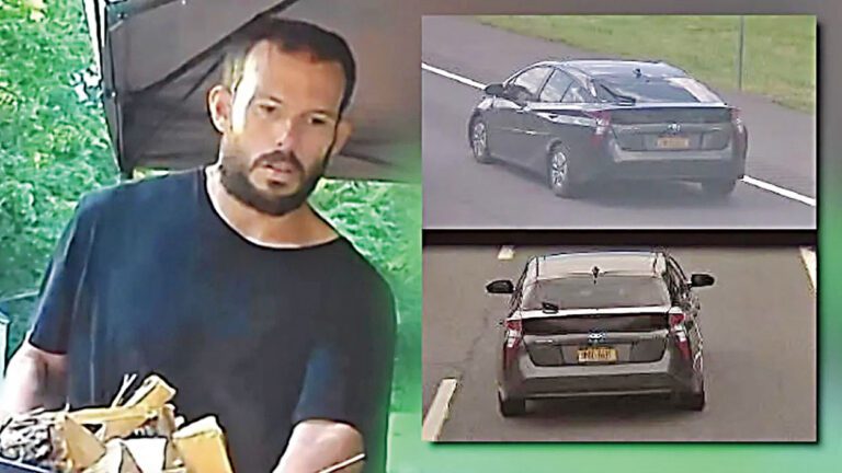 湯馬斯賴恩經過警方跨區大規模搜捕後落網。州警圖片