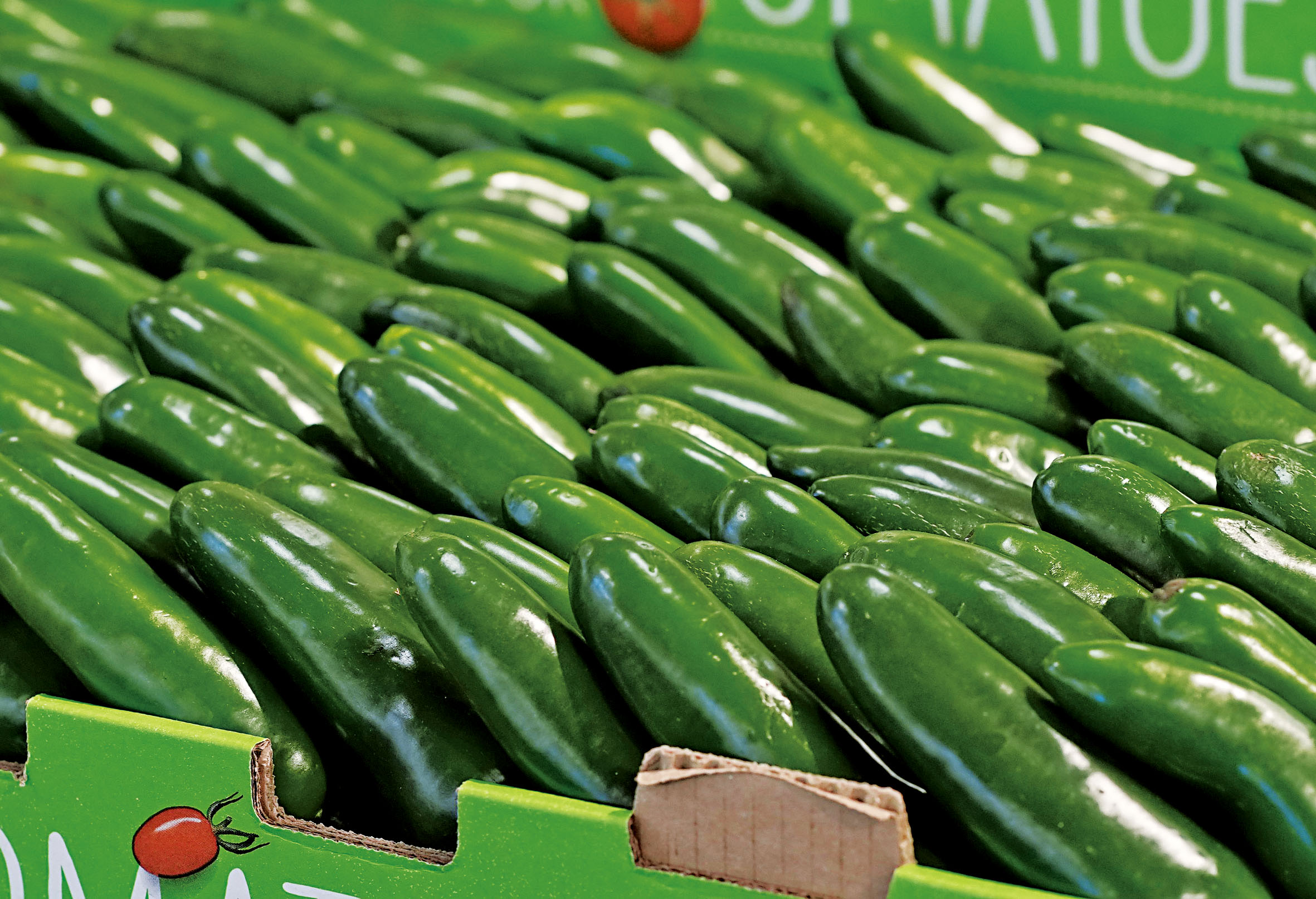 農業部稱18款含墨西哥辣椒（jalapeno）的肉類及禽肉製品可能受沙門氏菌污染。美聯社資料圖片