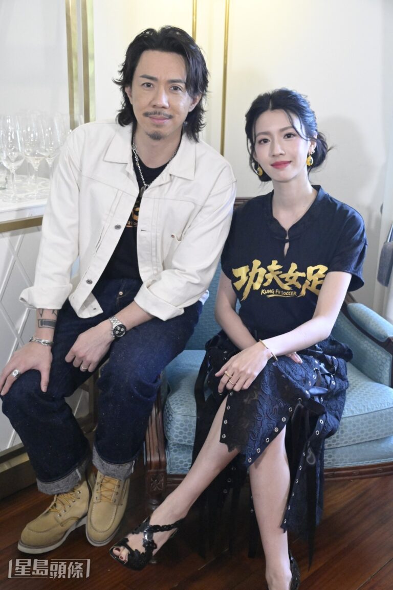 張繼聰蔡思貝參演《功夫女足》 分享與周星馳合作心得