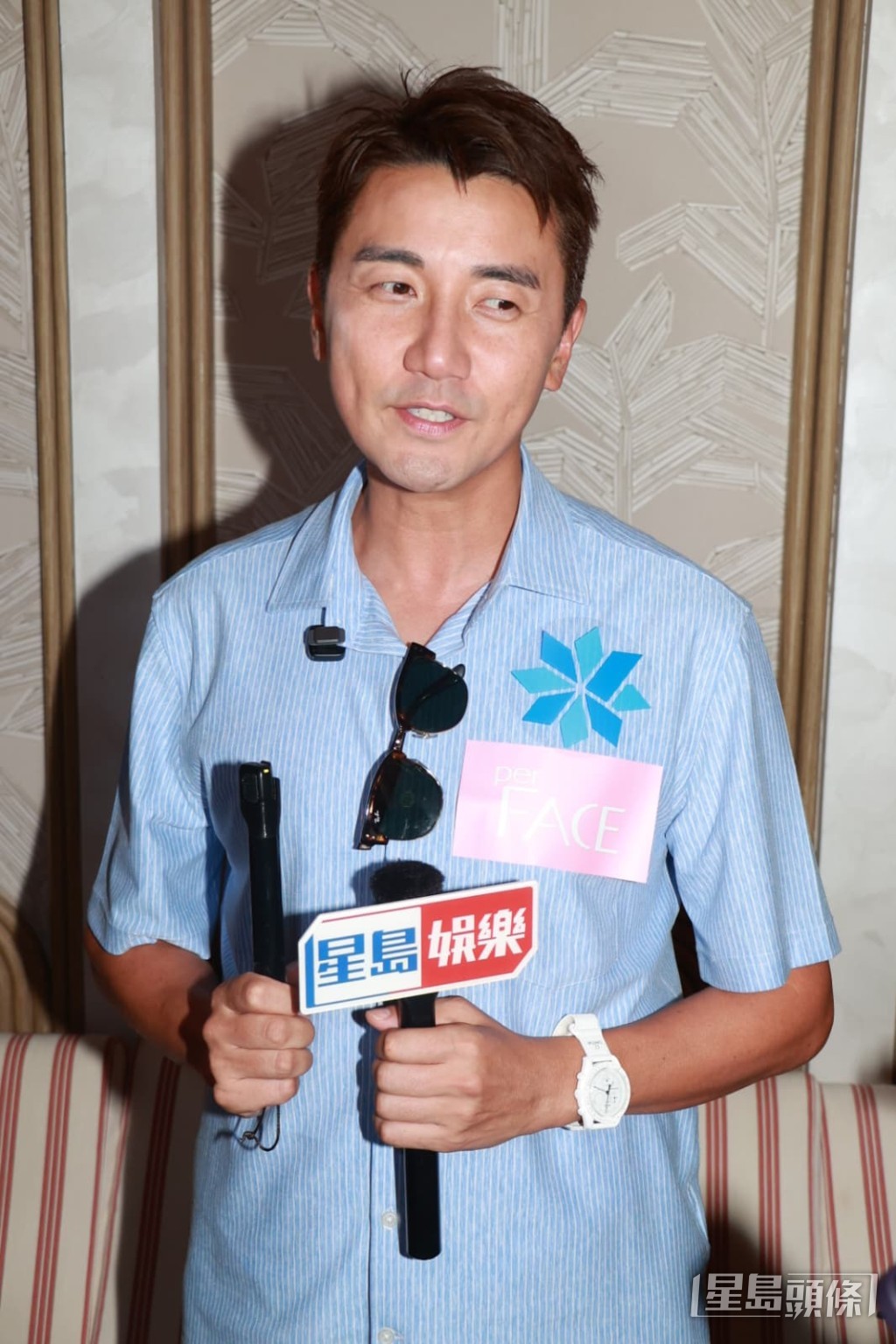 洪永城透露曾勸黃翠如要多做運動修身。