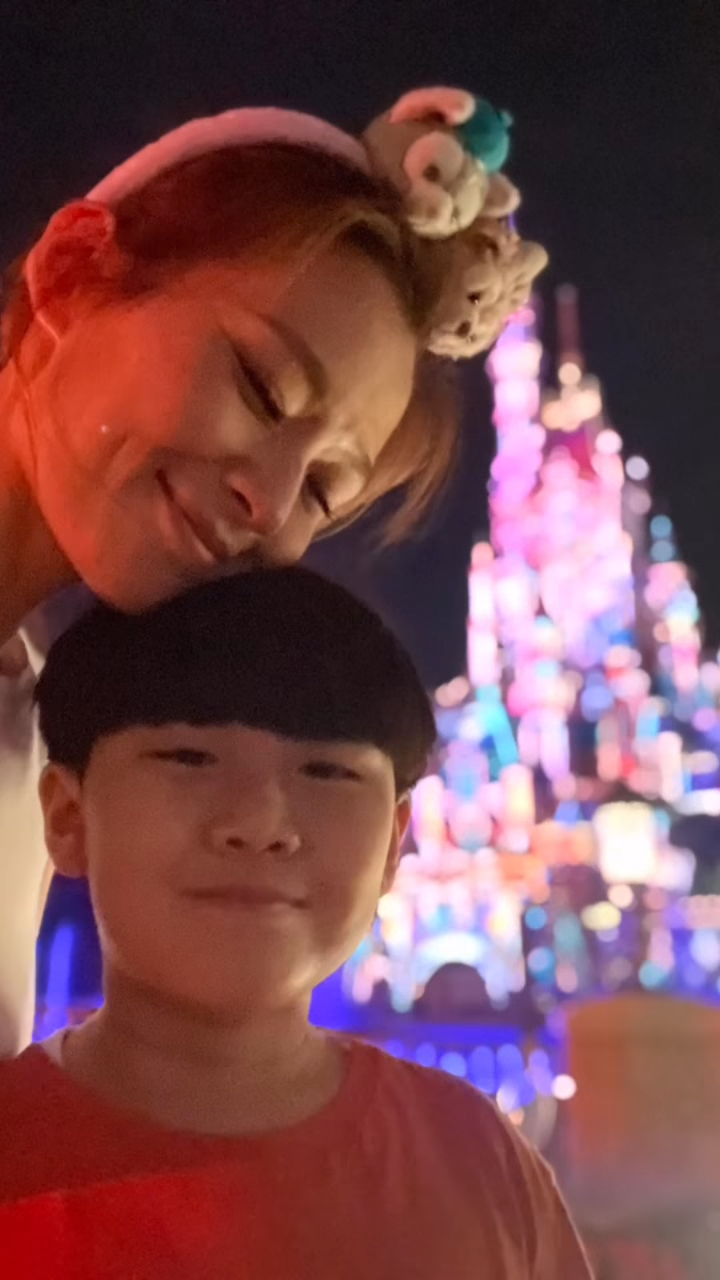 呂慧儀給予兒子「蟹籽」加倍的關愛。