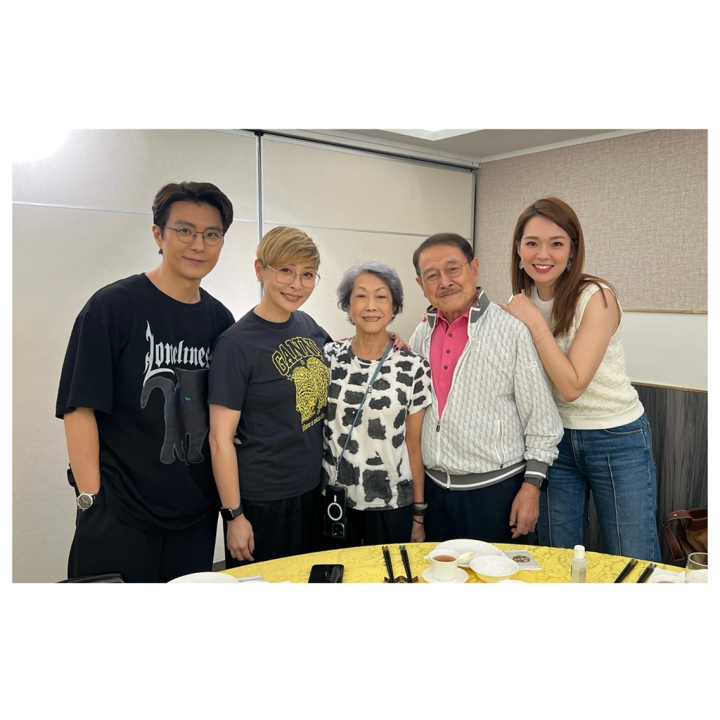 呂慧儀透露,這是她連續第9年與《愛回家》劇組共度生日。