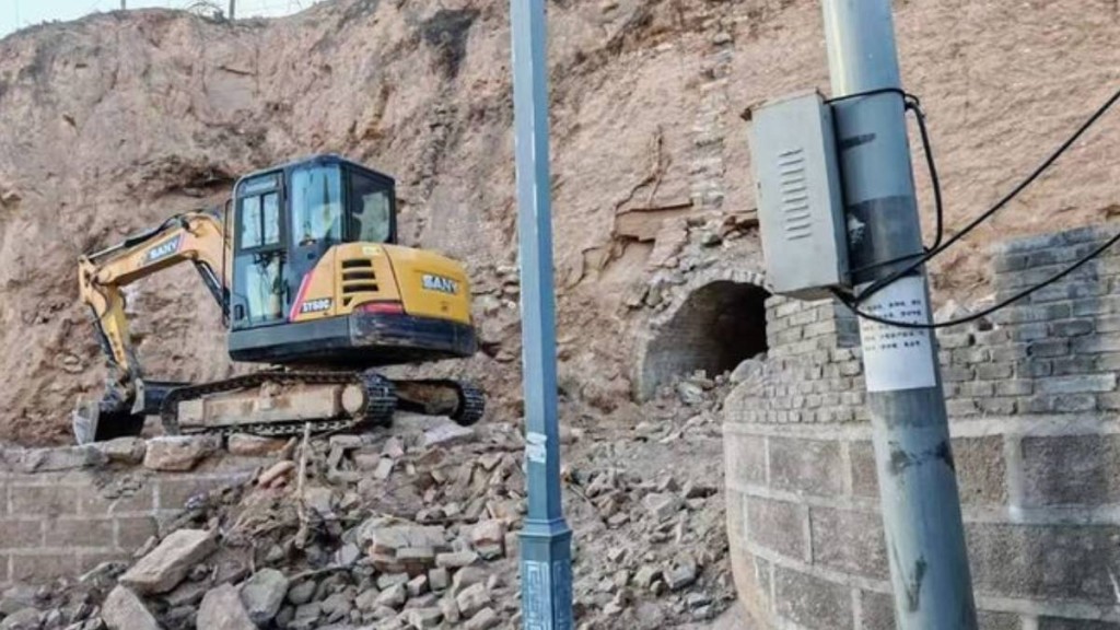 山西明代古城牆遭拆除改建仿古建築 文旅局兩度發函未獲理會