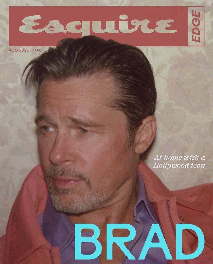 畢彼特成為英國版《Esquire》數位專題《Esquire Edge》的封面人物。