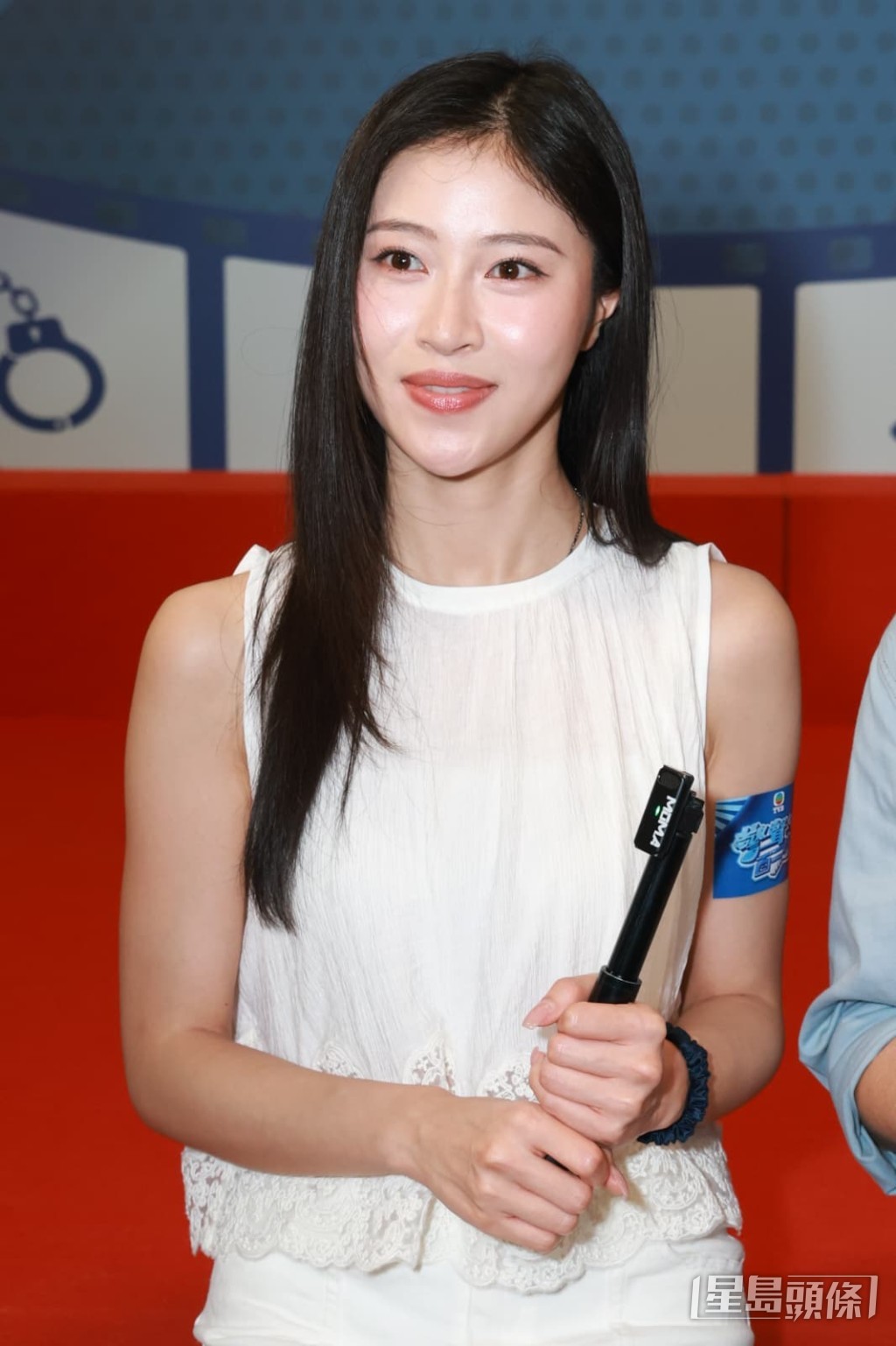 歐瑞偉亦稱讚倪樂琳是靚女。