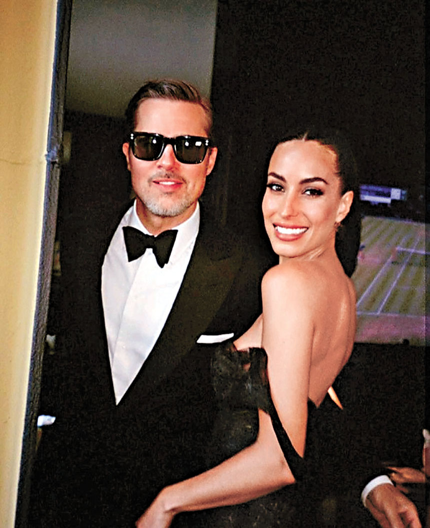 畢佬上月與女友一起出席Taylor Swift婚禮時,就曾被目擊在婚宴上飲酒。
