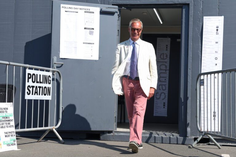 英國下議院今舉行補選 法拉奇勝出機會高