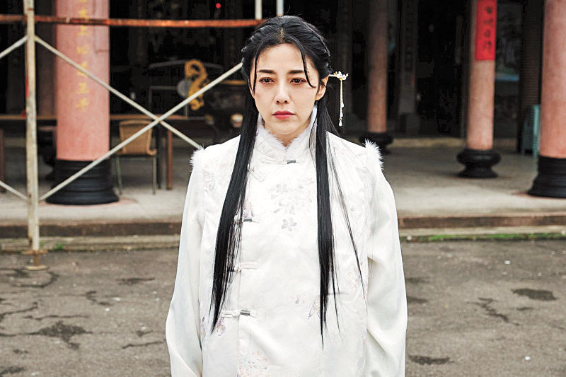韓瑜在《阿松與阿暖》挑戰古裝、台語與武打戲，為角色全力以赴。網上圖片