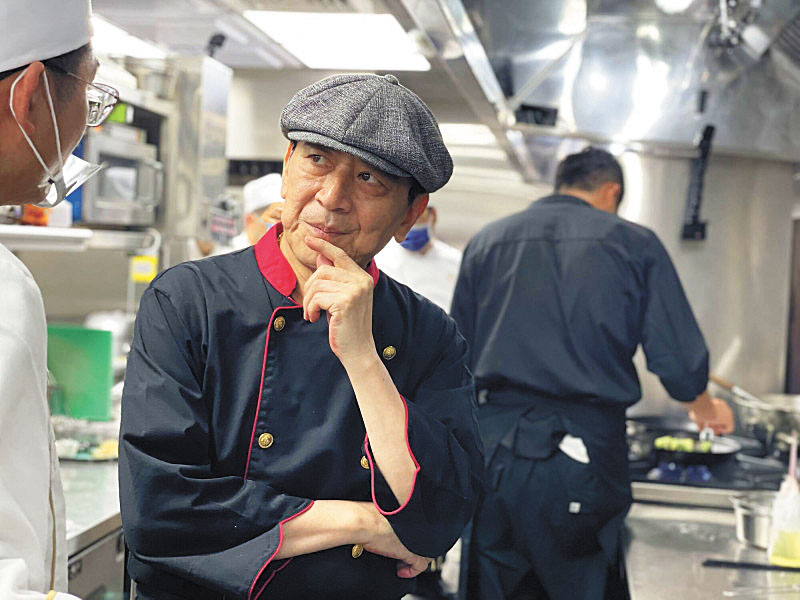 韓瑜在《阿松與阿暖》挑戰古裝、台語與武打戲，為角色全力以赴。網上圖片