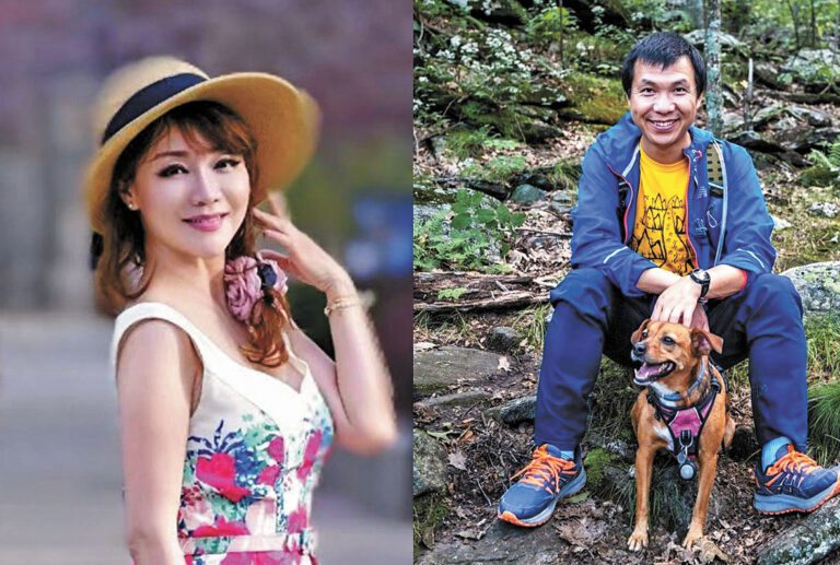 （左起）郭旭老師、劉明星老師。
