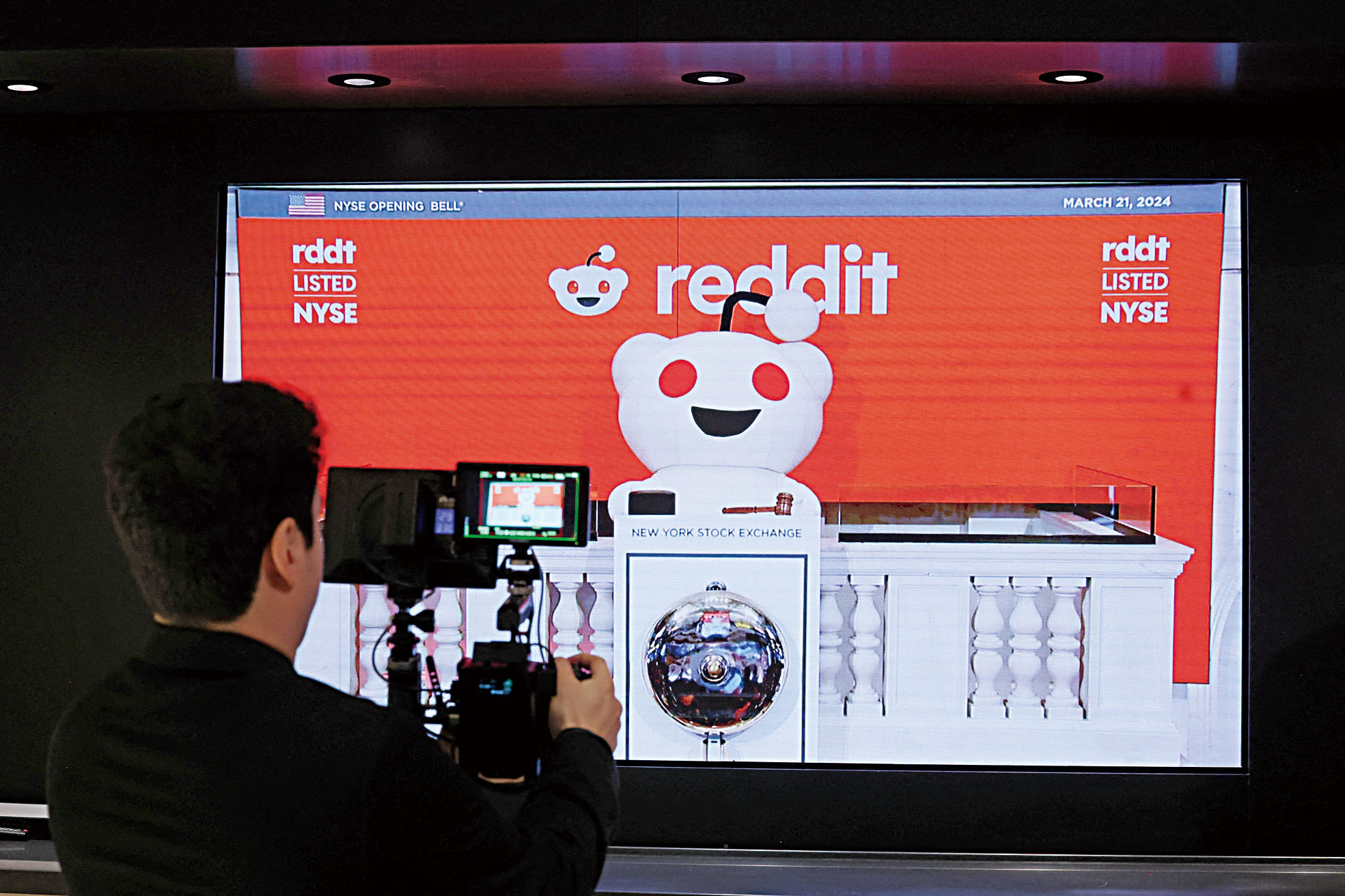 Reddit將於18日開盤前正式納入標普五百指數，這令該公司股價一度大漲。路透社資料圖片