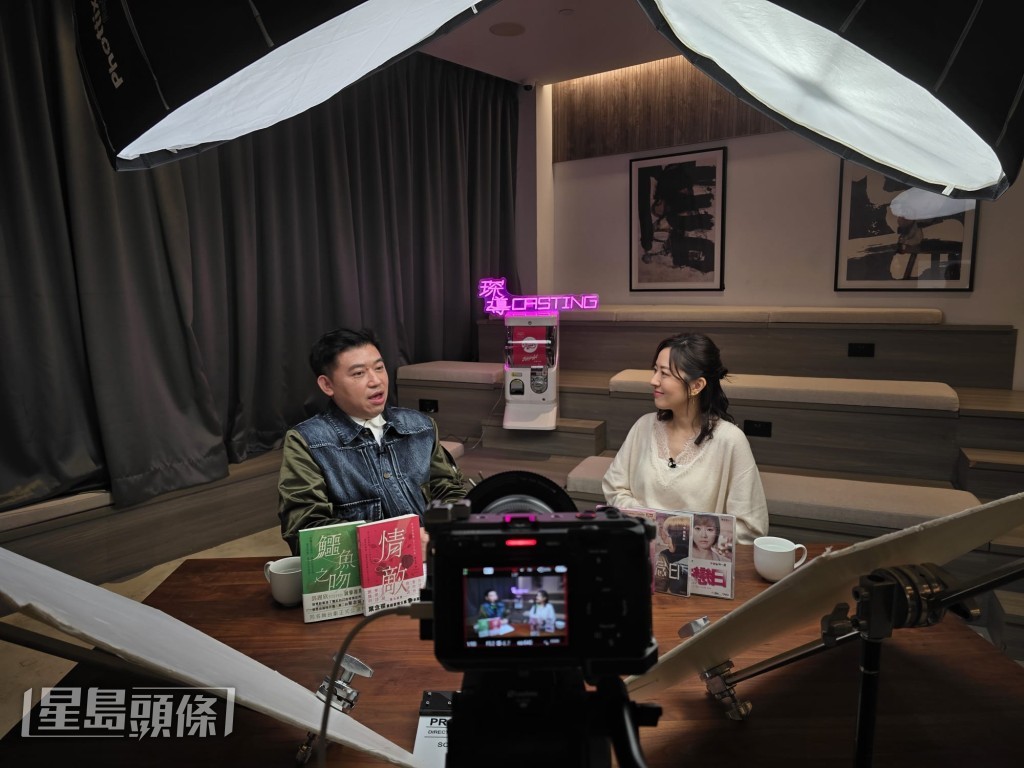 她更首度分享陳國邦曾在電話中教她「甚麼都不要想」以進入片場狀態。