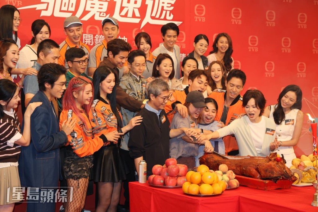 劇組誠心祈求拍攝過程一切順利。
