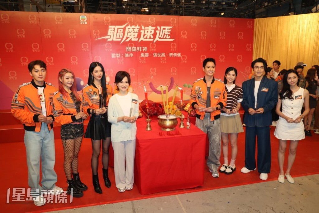 樊亦敏在《驅魔速遞》中的角色將貫穿全劇,她不介意被叫「三太」。