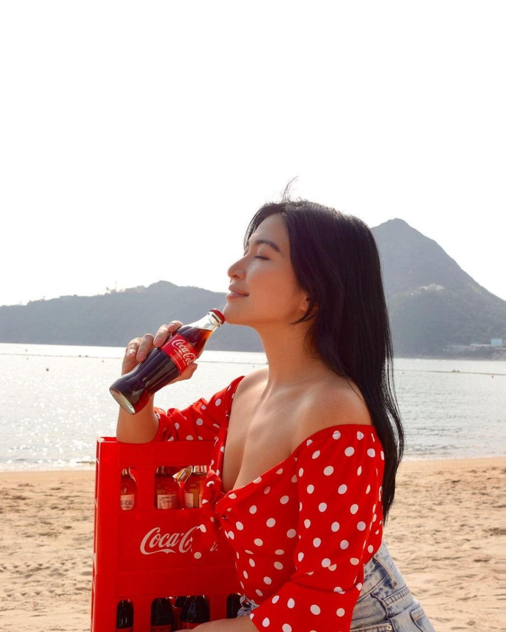 陳思圻不吝嗇美好身材。