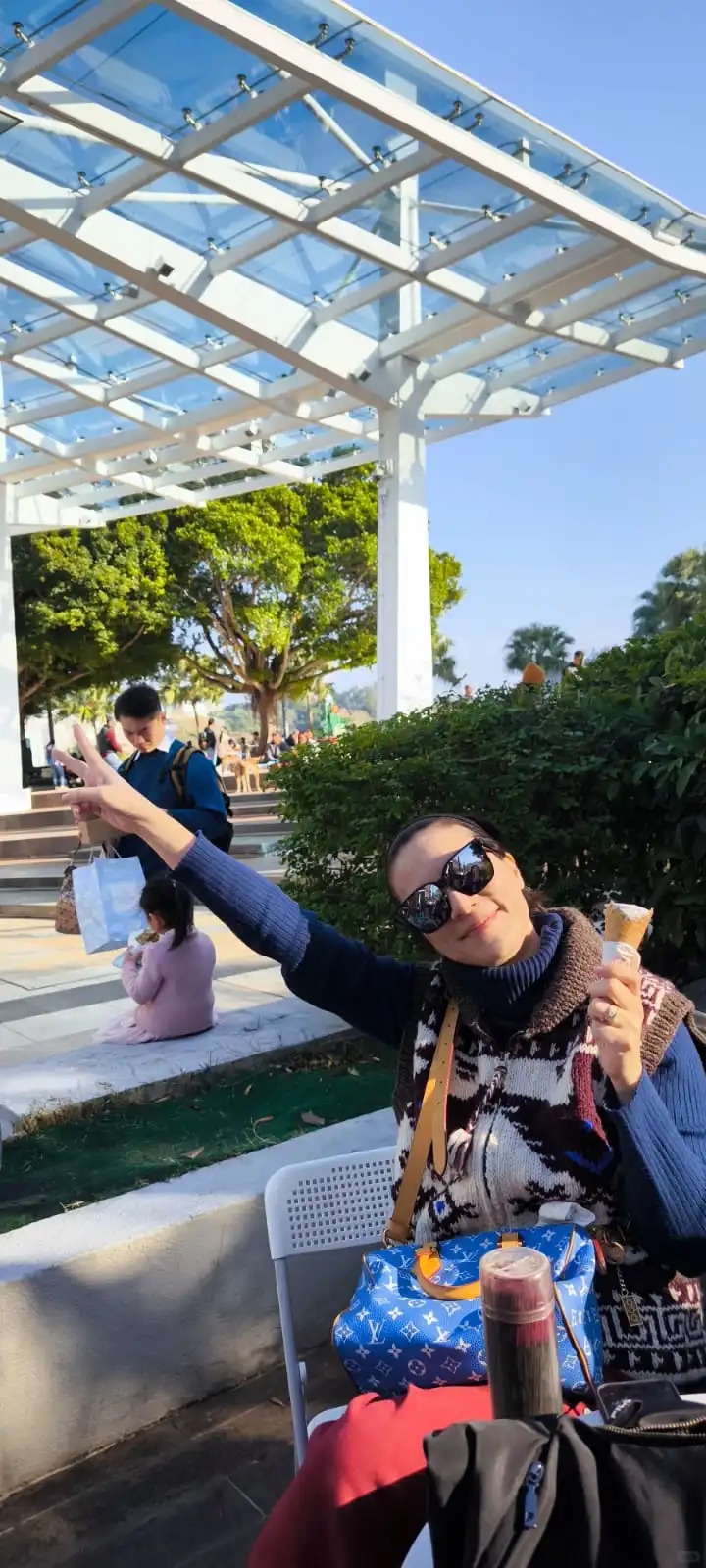 張可頤狀態甚佳,絲毫看不出已年過50。