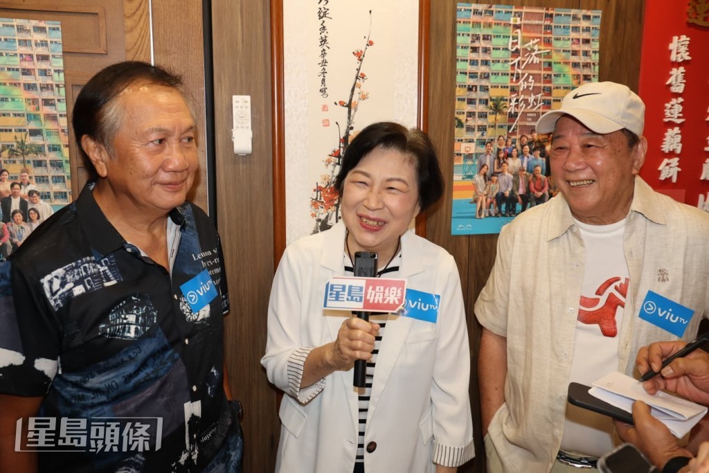 《日落下的彩虹》口碑甚佳,夏雨、郭鋒及吳浣儀對外界好反應感開心。