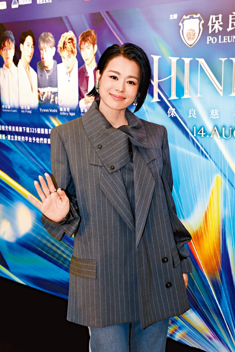 ■杏兒笑指老公與舊愛並不認識。