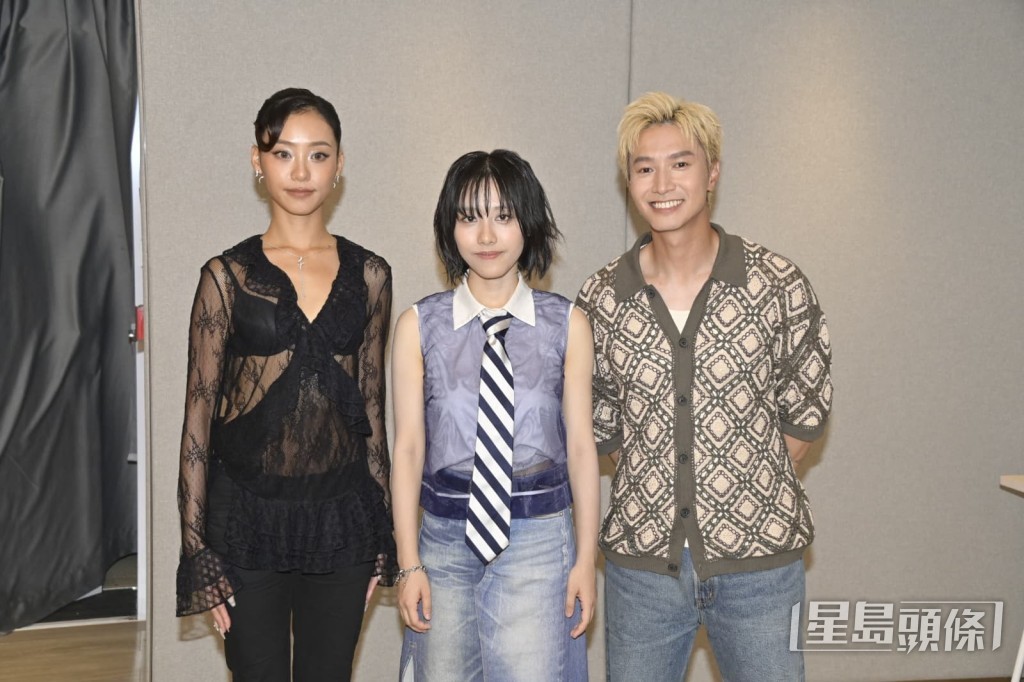 JACE、蘇詠淳與Jason昨晚在昂坪360參與《星空下音樂會》。