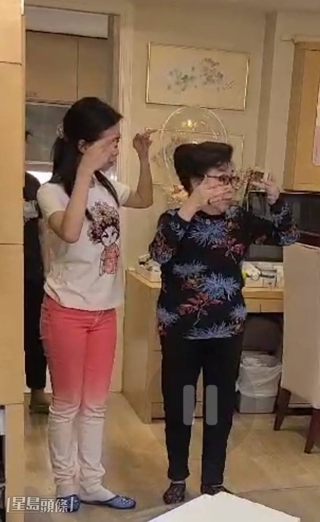 林穎施深感幸運，曾得到白雪仙親自指導她演繹《帝女花》。