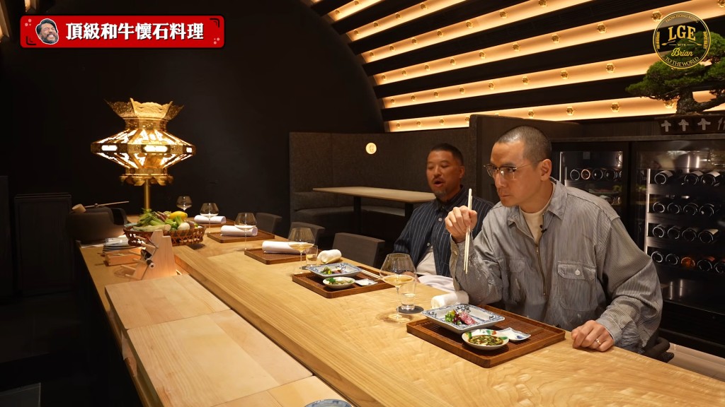 吳彥祖在《Let's Go Eat with Brian》節目裡分享對劇組飯盒的意見。