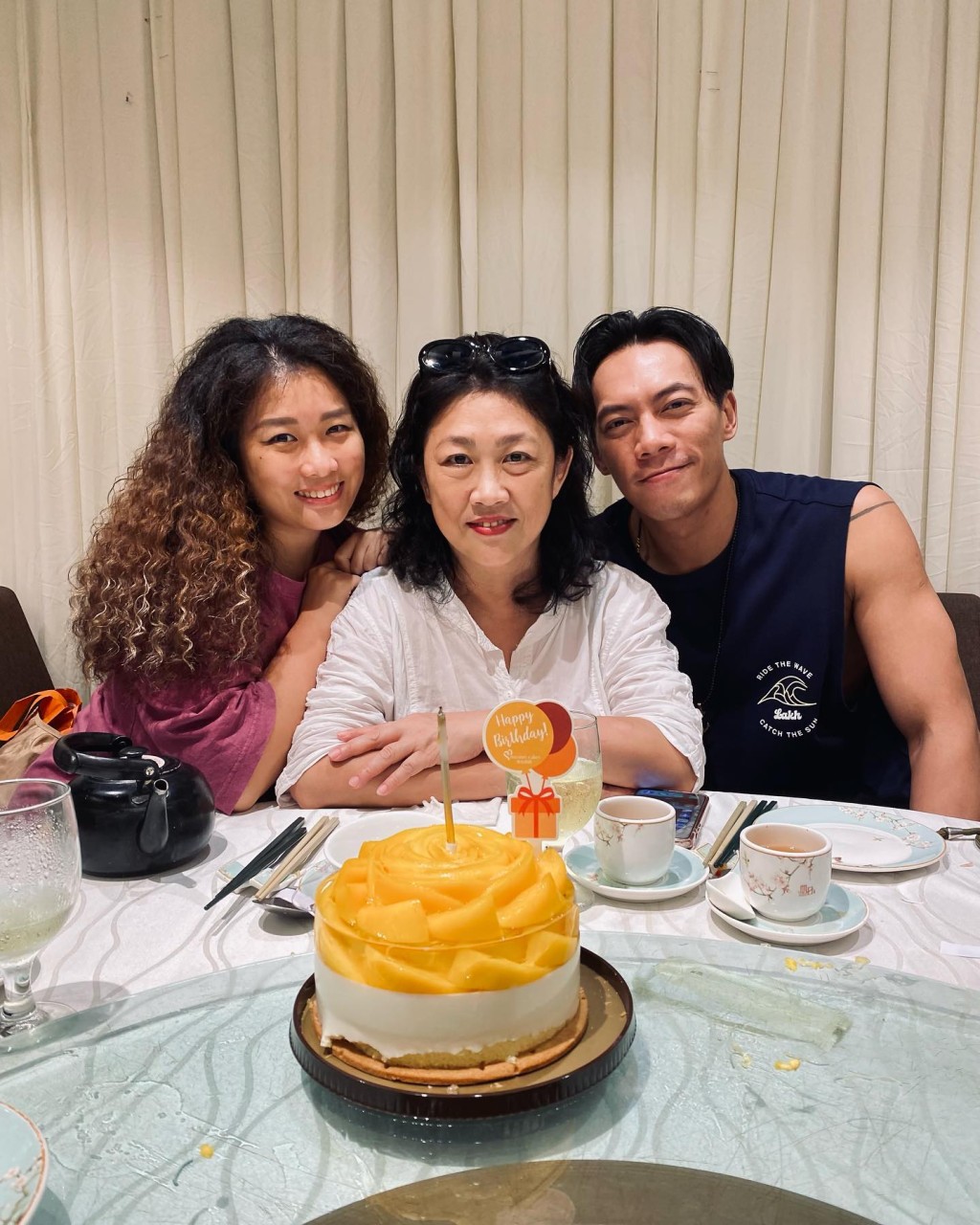 張文傑是一名孝順的兒子。