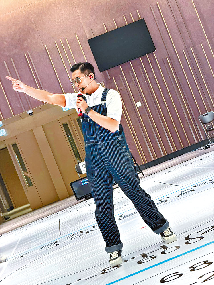 ■古仔馬不停蹄為演出積極排練。