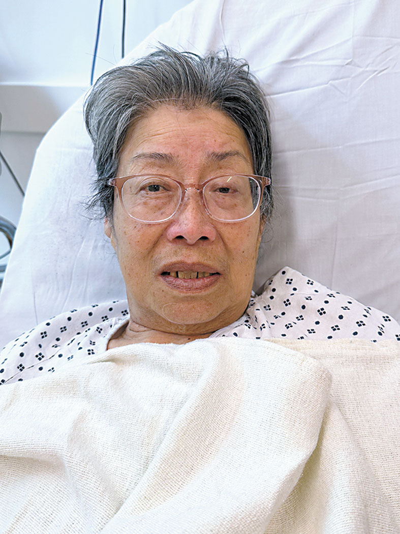 三藩市總醫院盼公眾協助辨認一名亞裔女子。醫院提供