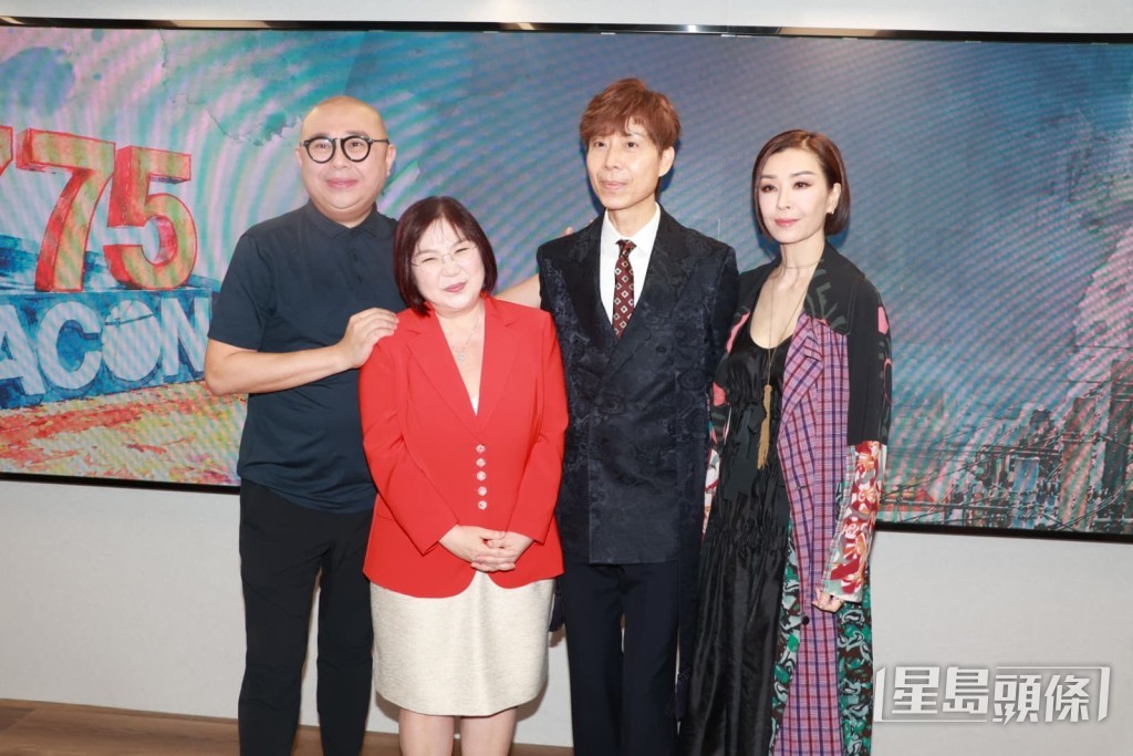 阿Bob與麥玲玲師傅現身支持伍詠薇兄妹的活動。