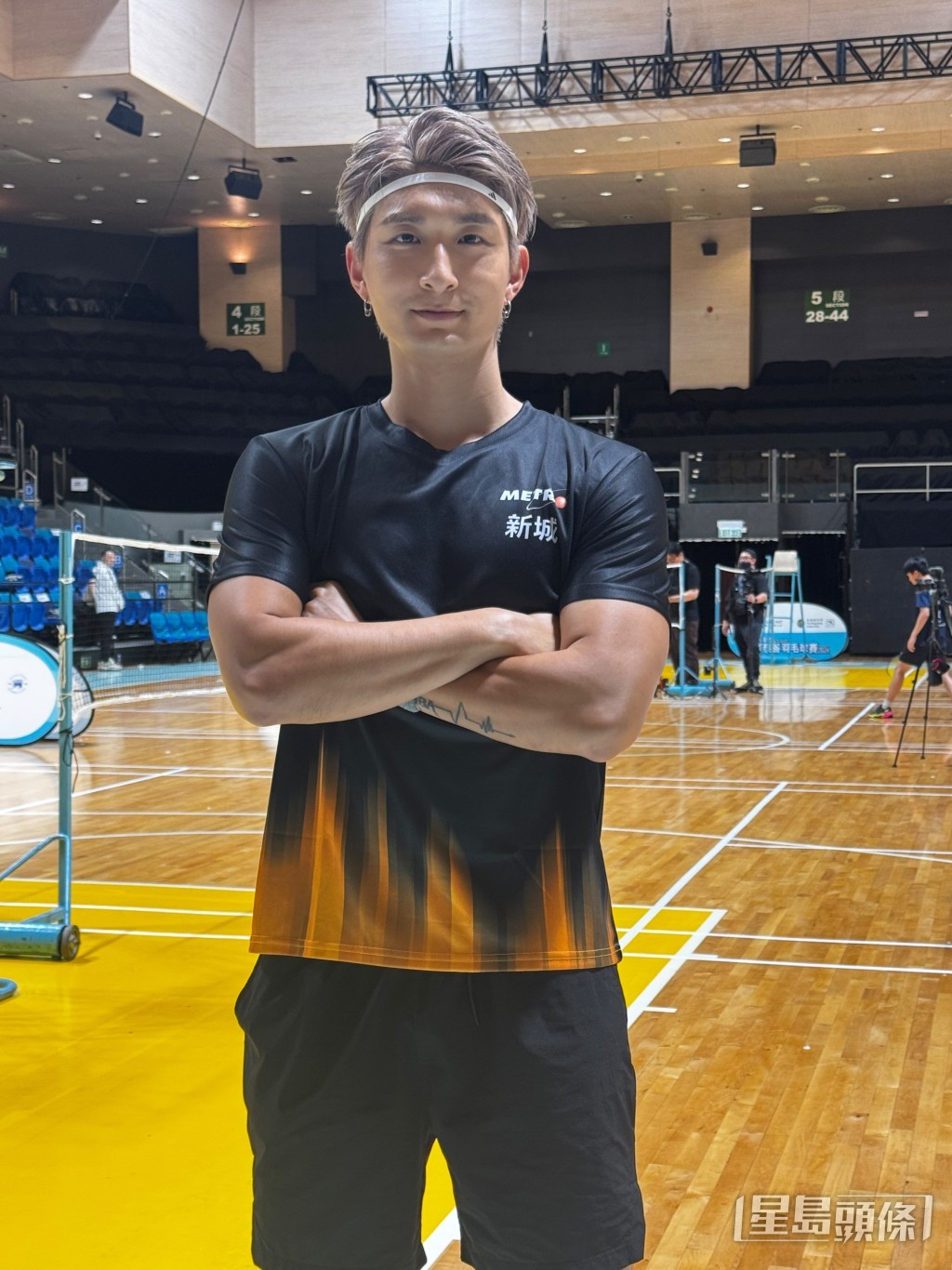 張馳豪是運動好手。