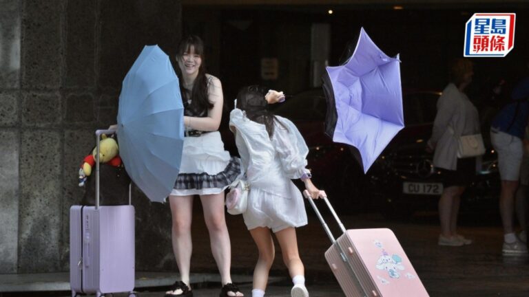 天文台：廣闊低壓區移向海南島 廣東沿岸風勢大及有驟雨