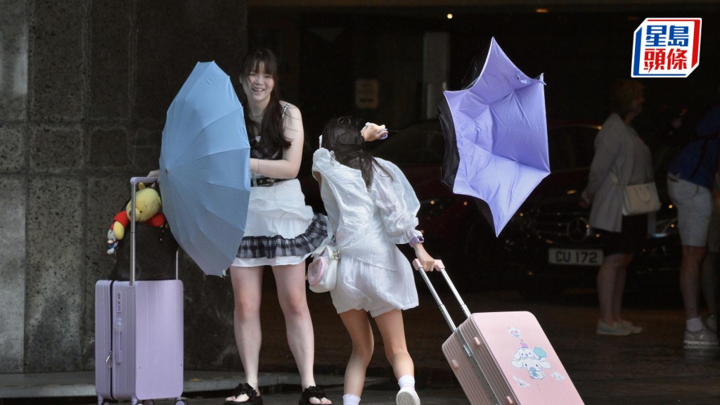 天文台：廣闊低壓區移向海南島 廣東沿岸風勢大及有驟雨