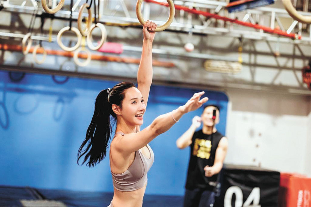 徐千京私下熱愛運動。網上圖片
