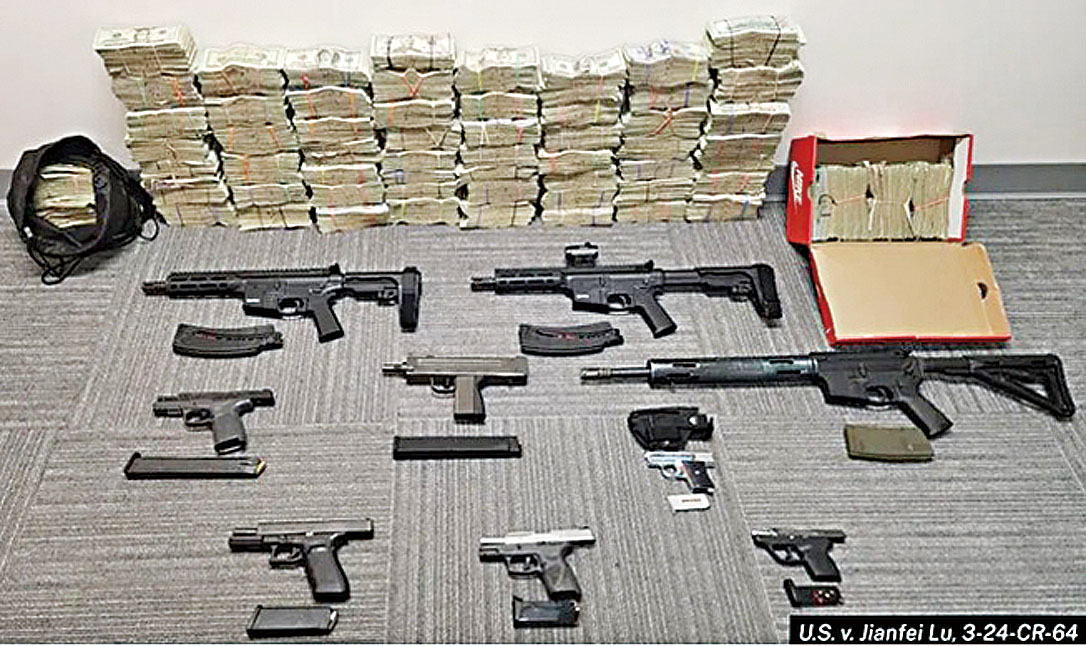 美國司法部從一個利用CMLO進行洗錢服務的指定恐怖組織手中,繳獲了約67萬美元現金和12支槍。司法部