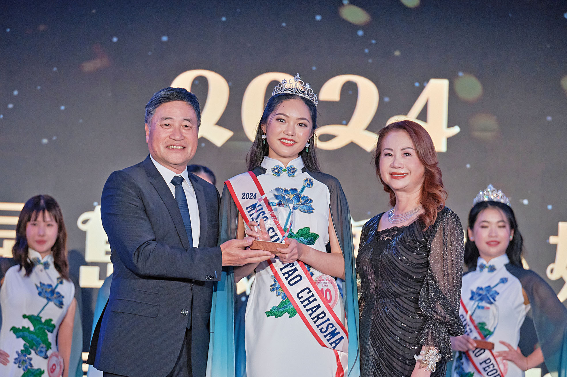 陶麗酈奪得2024星島親善小姐最具魅力小姐獎。本報資料圖片，記者彭詩喬攝