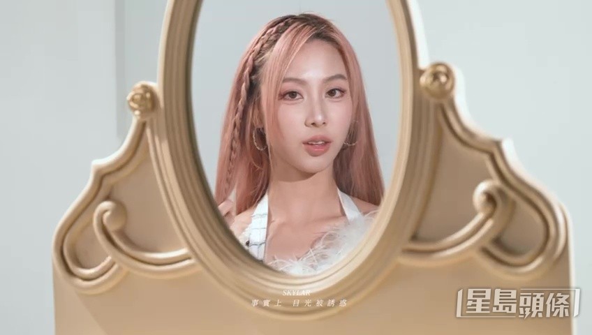 盧映彤(Skylar)表情豐富,展現演技。