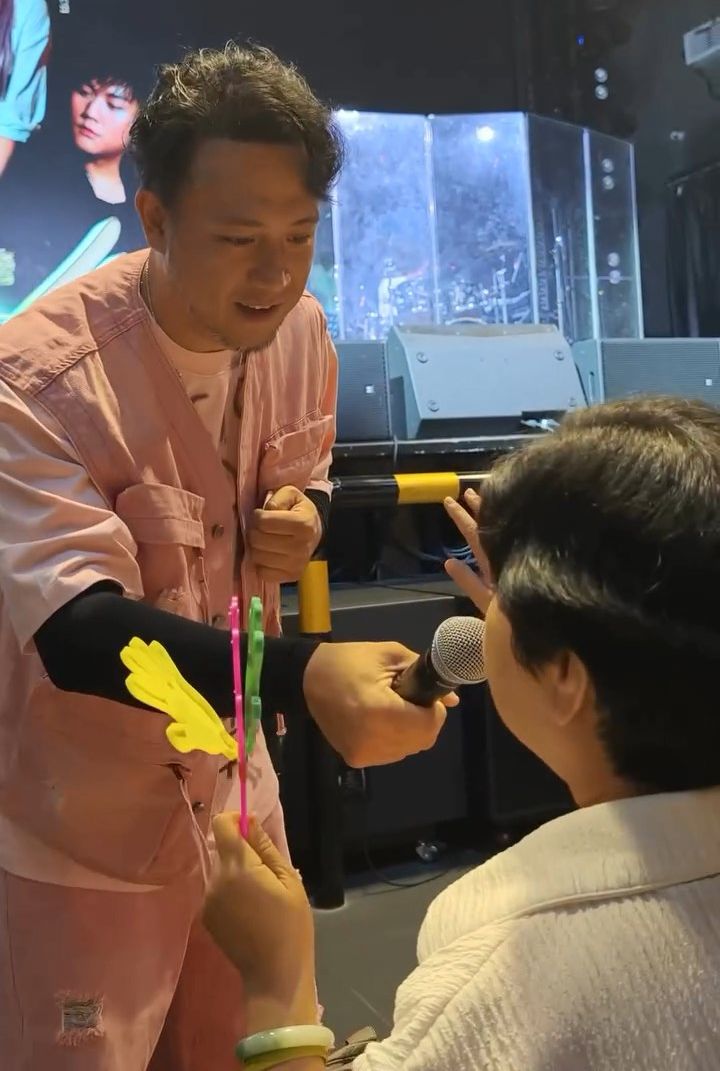 張致恒在演出時相當落力。