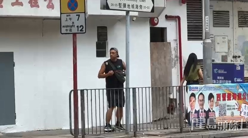 張致恒一度找不到自己的貨車。