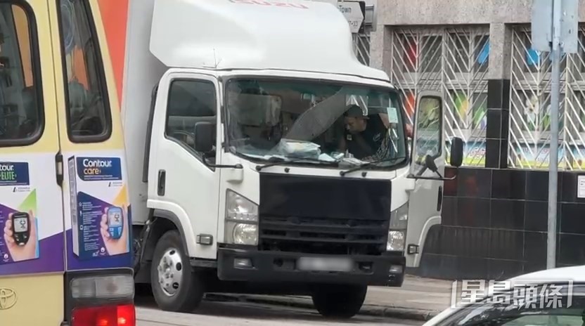 張致恒最終尋回貨車。