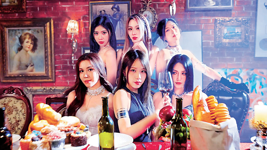 魔音女團MYNT昨日推出處女作《Turn My Magic On》MV。