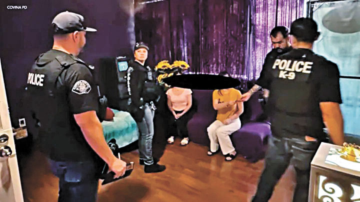 柯汶納警察局近期對市內多家按摩場所展開執法行動。柯汶納警察局