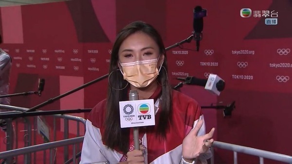 陳約臨曾被派往日本,直擊報道東京奧運。