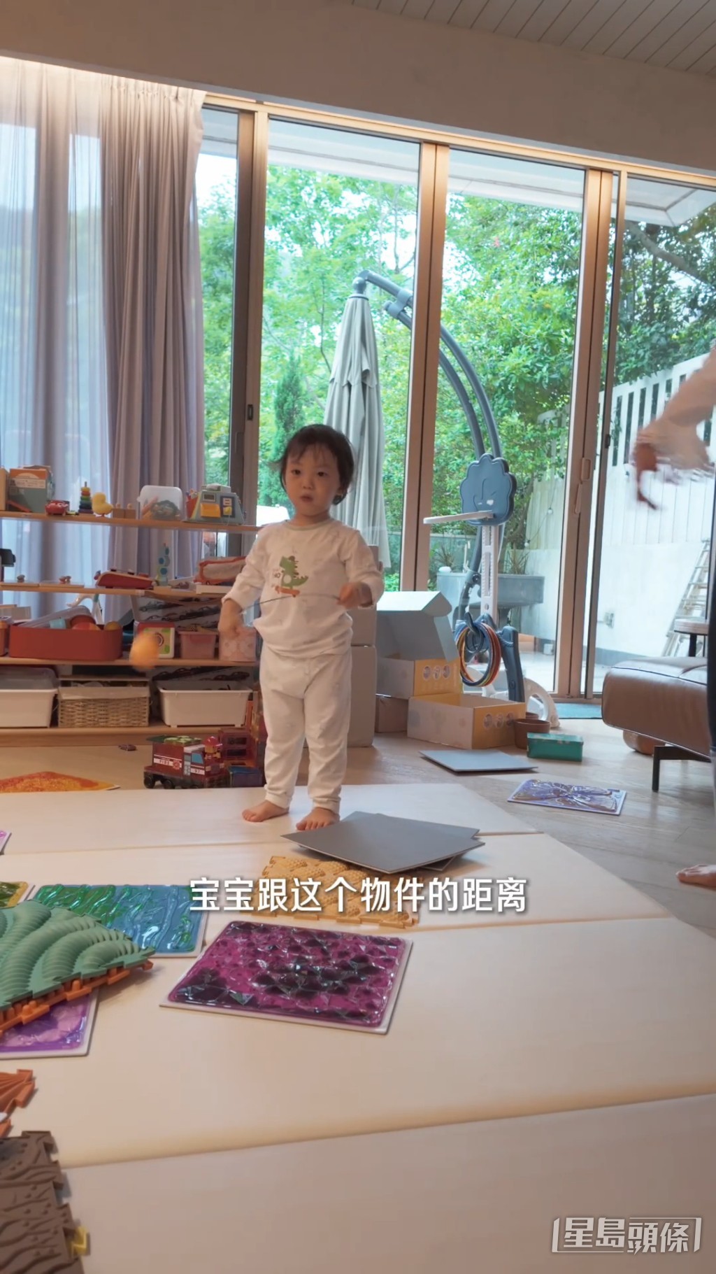 袁偉豪與張寶兒一家居住在大屋中。