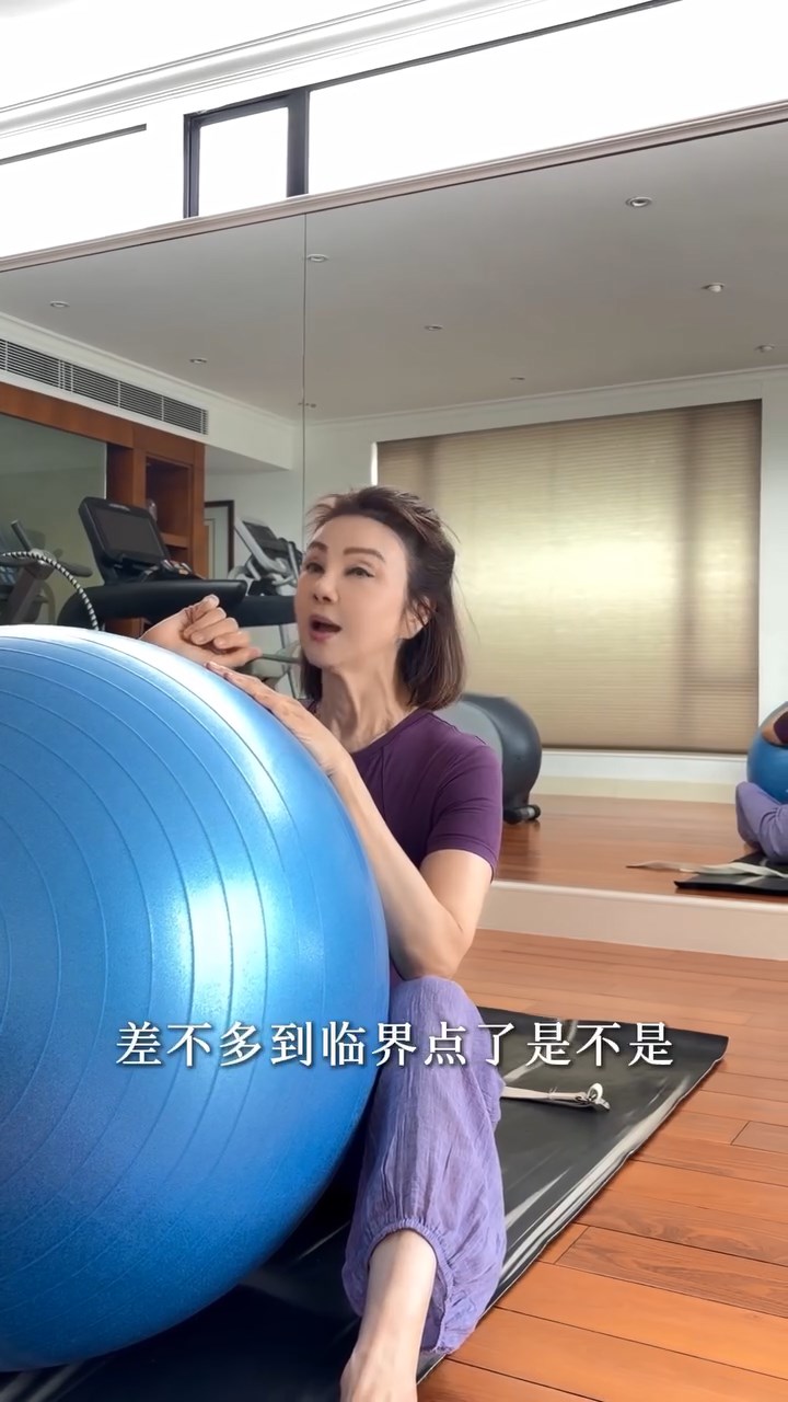 謝玲玲去年檢查骨質密度時,數值已開始偏低,到達臨界點。