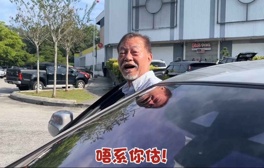 廖偉雄顯得相當有氣勢。