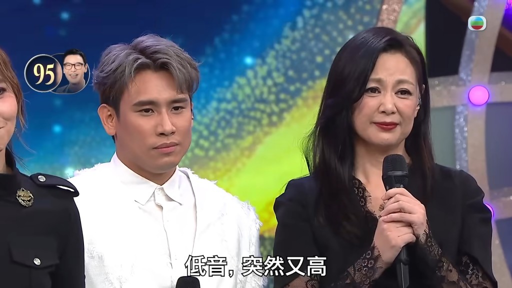 尹景順在比賽中越戰越勇。