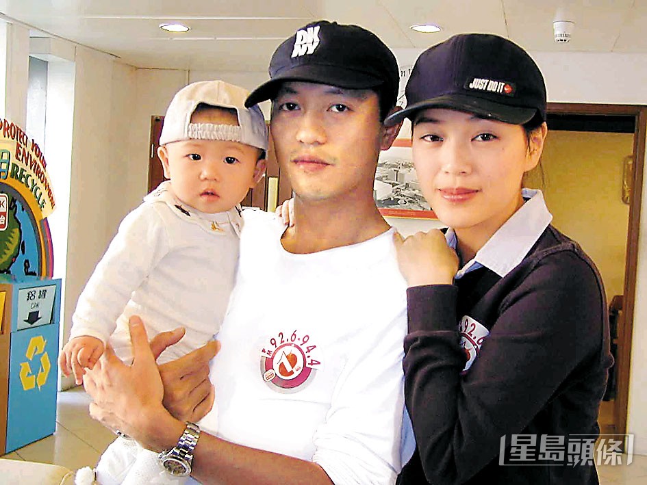 劉小慧婚後為蘇志威生下女兒。